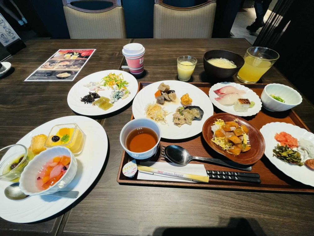 三井ガーデンホテル福岡中洲の朝食バイキング
