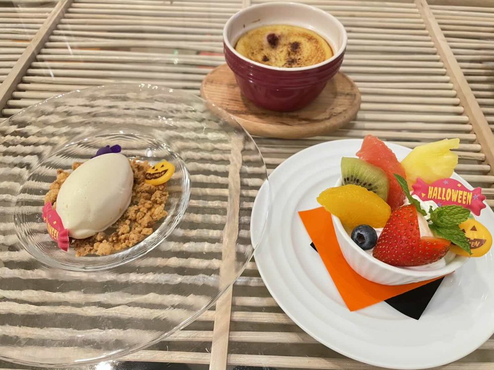 ホテルマリノアリゾートの夕食・ハロウィンプラン