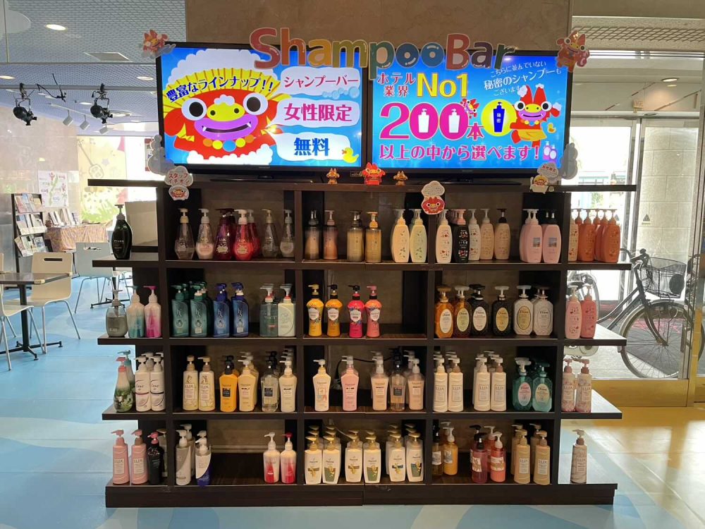 ホテルオーシャンのロビー、館内