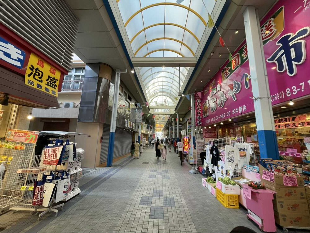 石垣島の商店街