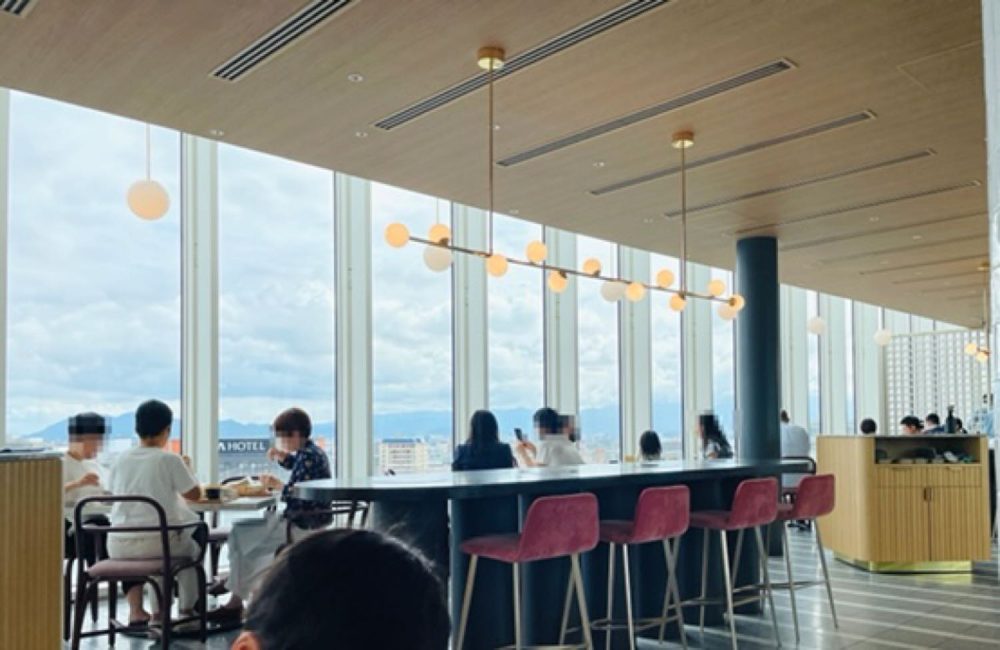 都ホテル博多の朝食会場