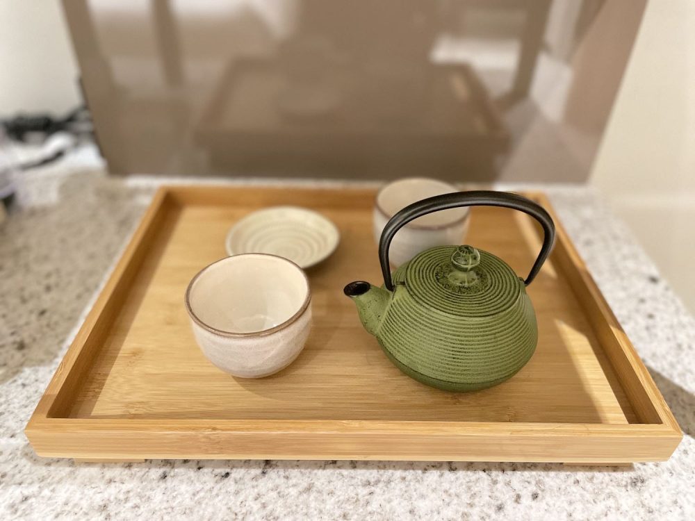 都ホテルのお部屋のドリンク