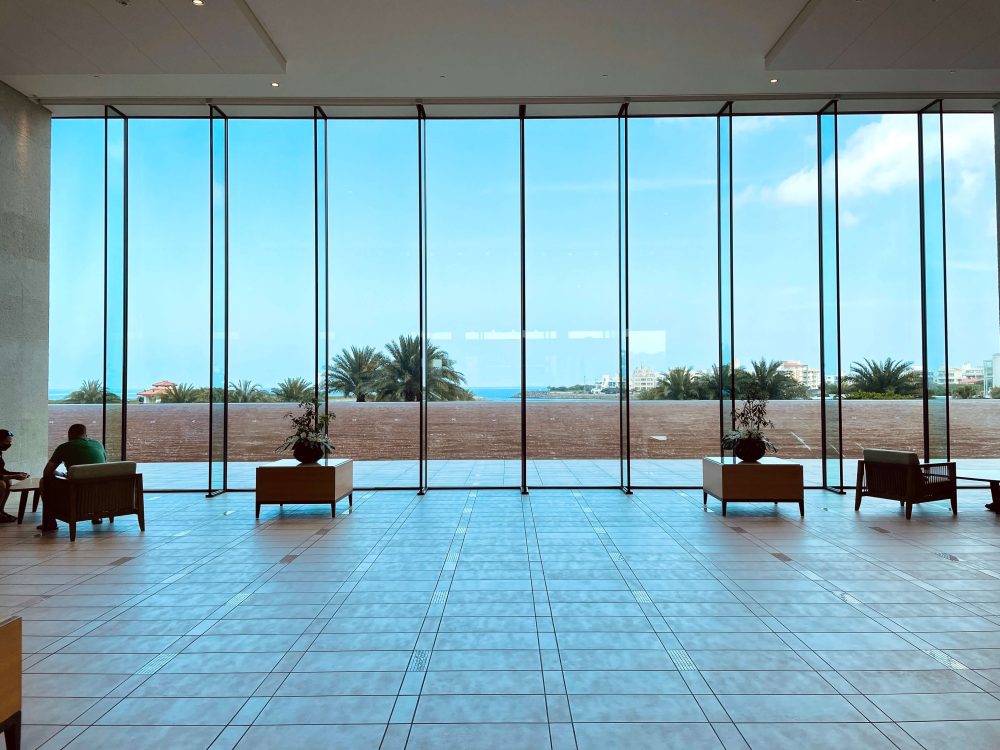 ヒルトン沖縄北谷リゾートのロビー