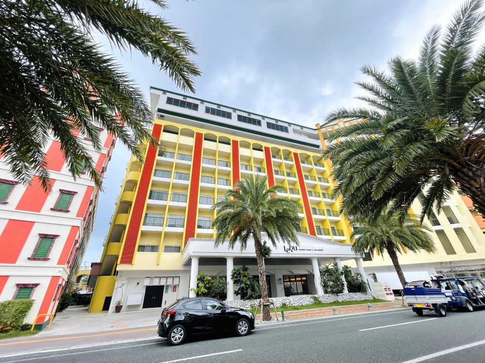 レクー沖縄北谷スパ&リゾートの外観