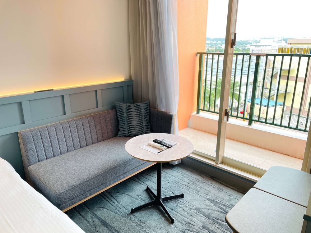 レクー沖縄北谷スパ&リゾートのスタンダートツインルームのお部屋