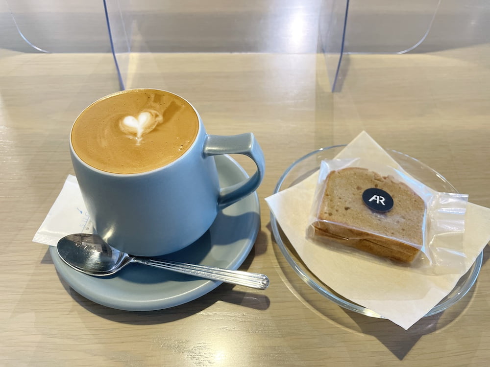 アンテルーム那覇のカフェメニュー