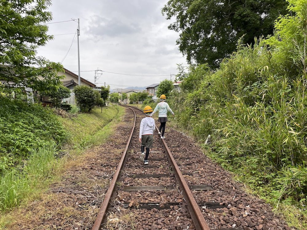 くま川鉄道レールサイクル「くまチャリ」