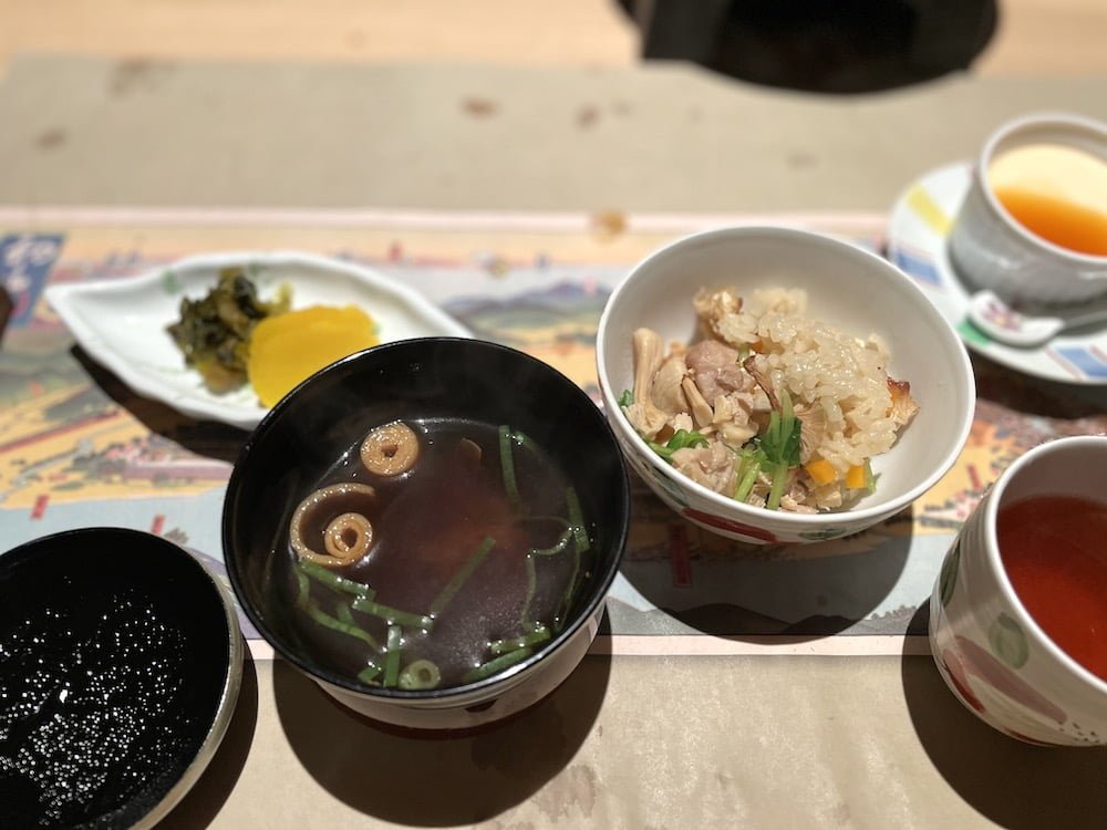 人吉温泉旅館 翠嵐楼の夕食