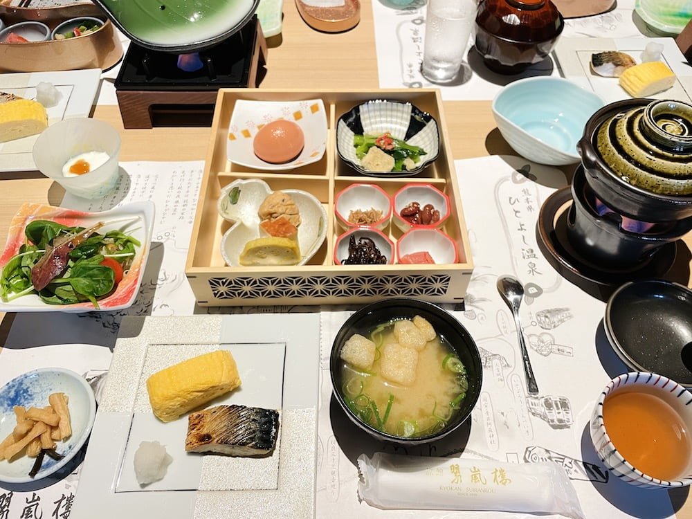 人吉温泉旅館 翠嵐楼の朝食