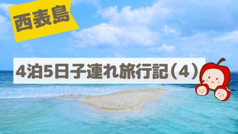 西表島4泊5日子連れ旅行記（4）【バラス島シュノーケリングツアー/口コミ】