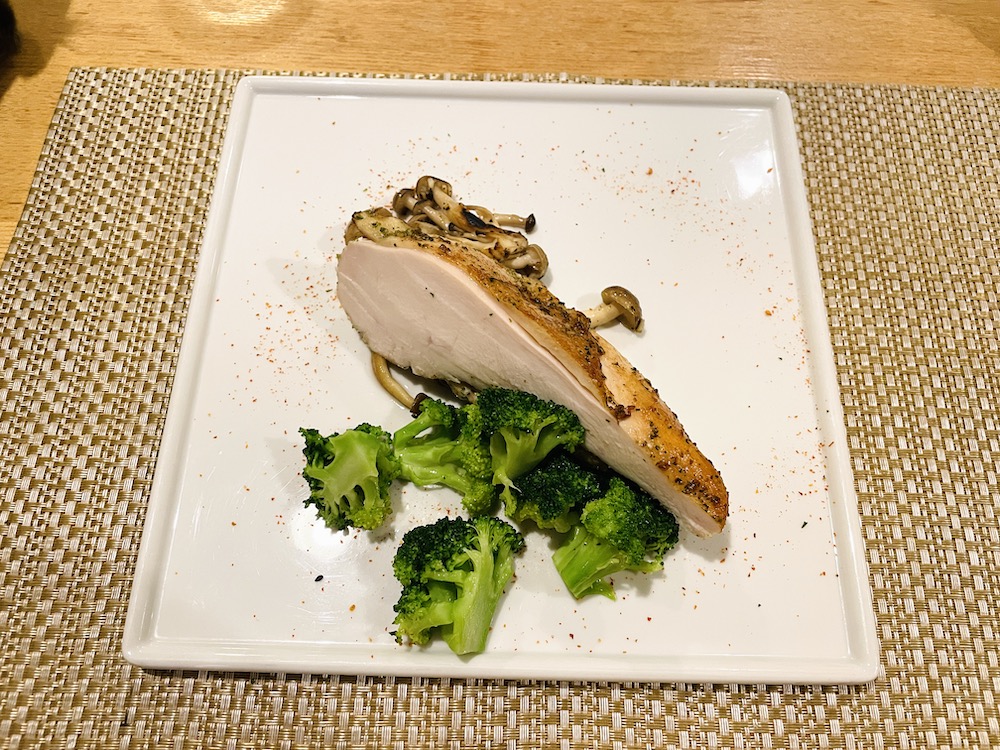 オーベルジュアダージオ北海道の夕食
